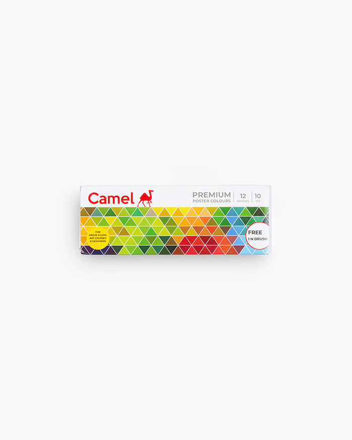 Camel Premium Poster Colours | 12 shades