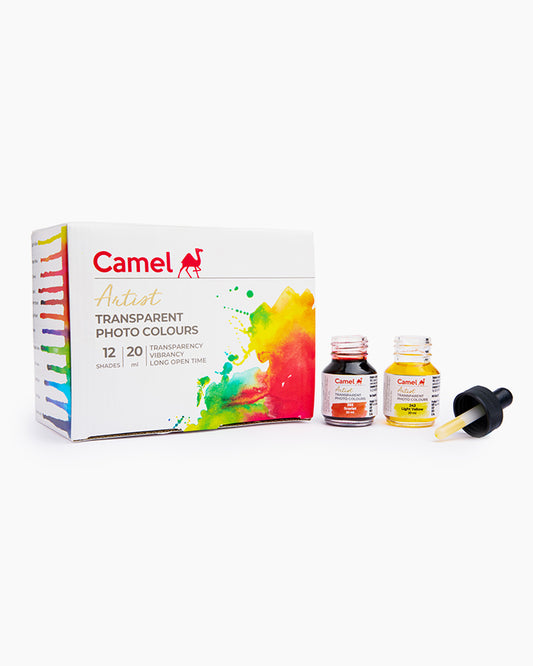 Camel Transparent Photcolours Set of 12