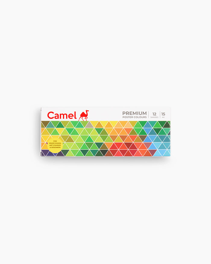 Camel Premium Poster Colours | 12 shades