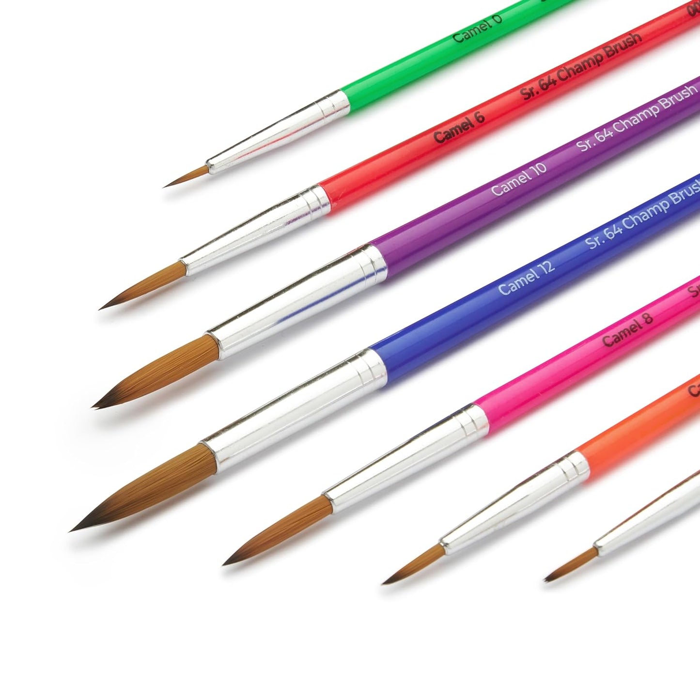 Camlin Champ Brush Set - Pack of 7