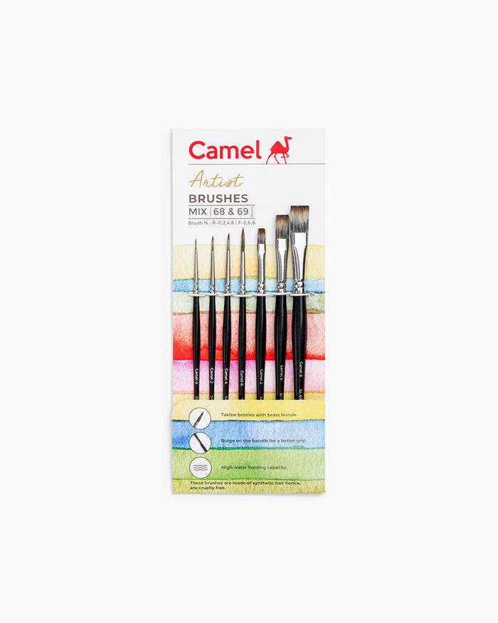 Camlin Artist Brushes 68 & 69 Series Set