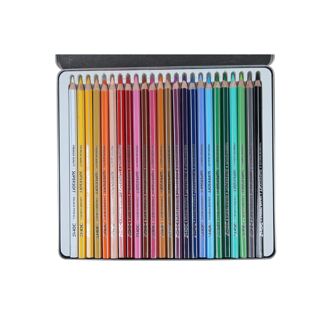 Doms Supersoft 24 colour pencils