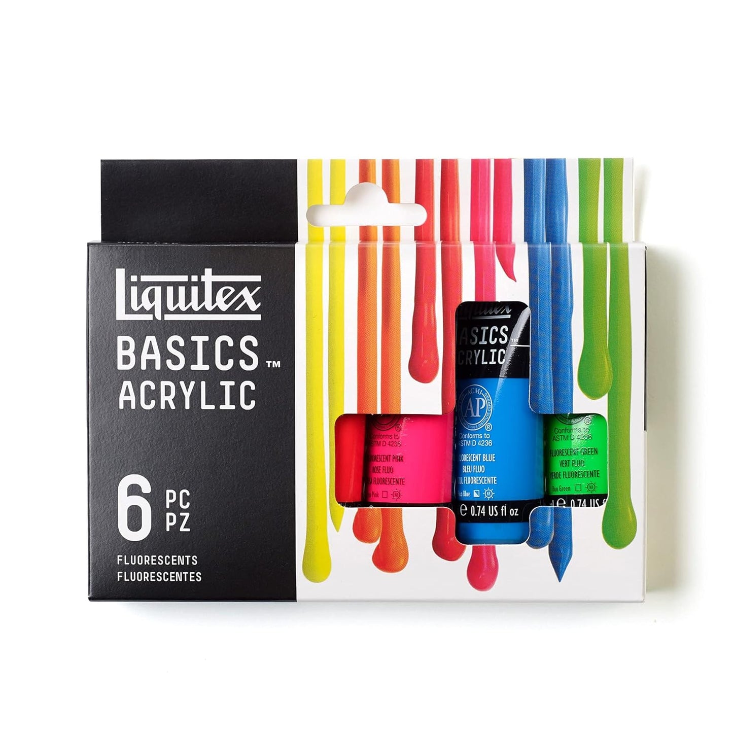 Liquitex Basics 6 Tube Acrylic Paint Set