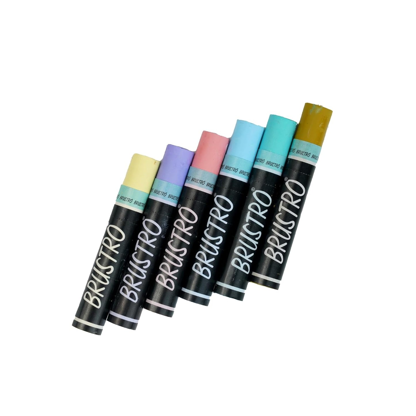 BRUSTRO Artist Oil Pastels Set of 24 (Pastel Tones)