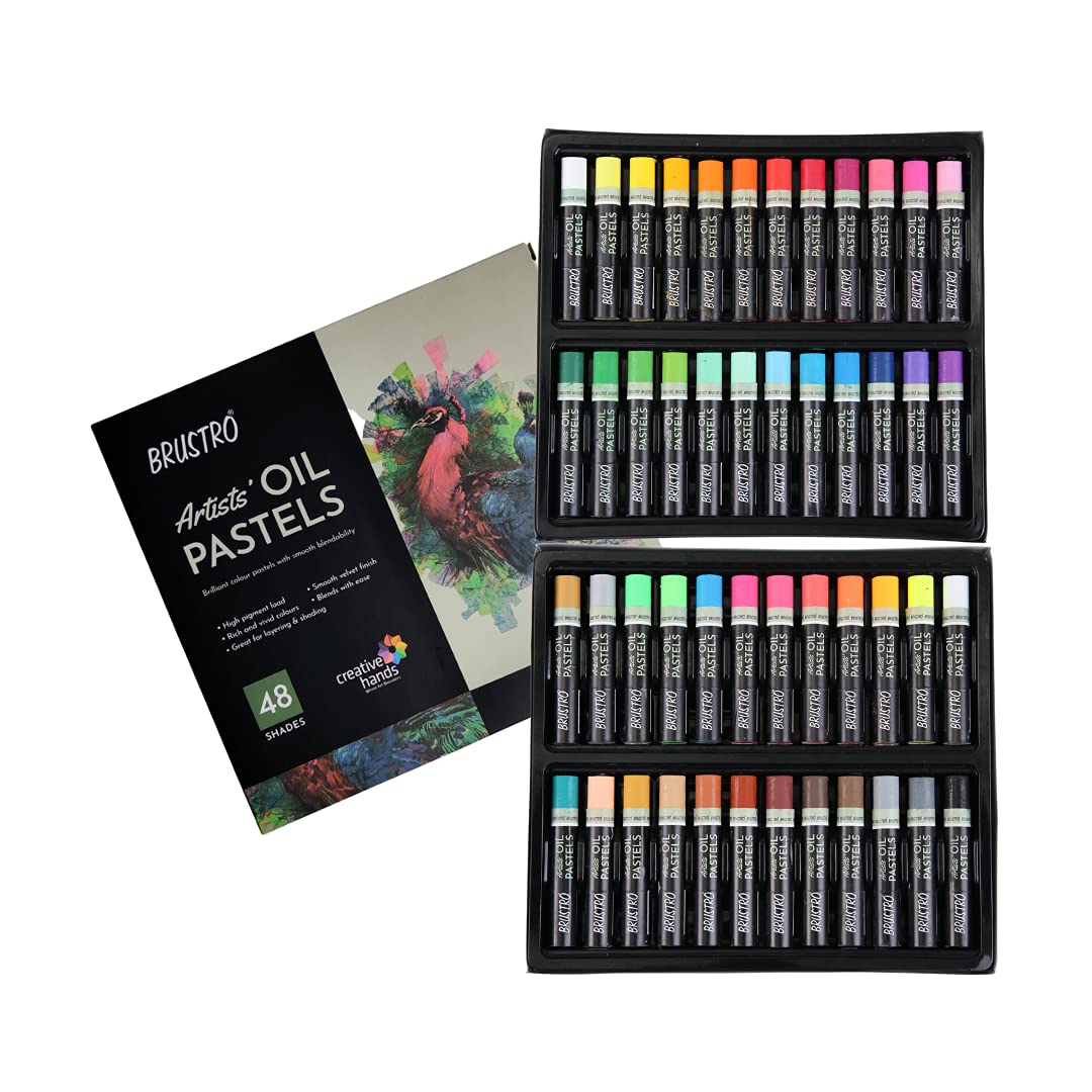 BRUSTRO Artist Oil Pastels Set of 24