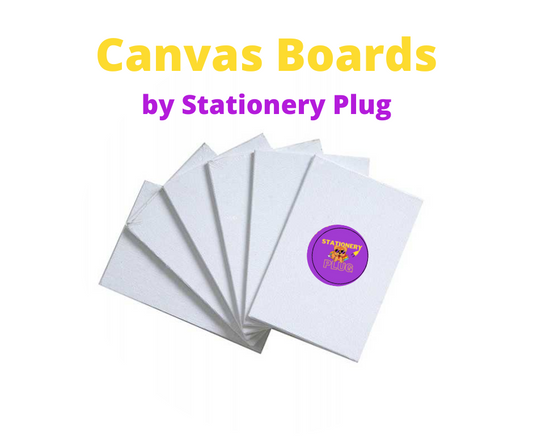 Stationery Plug Canvas Boards