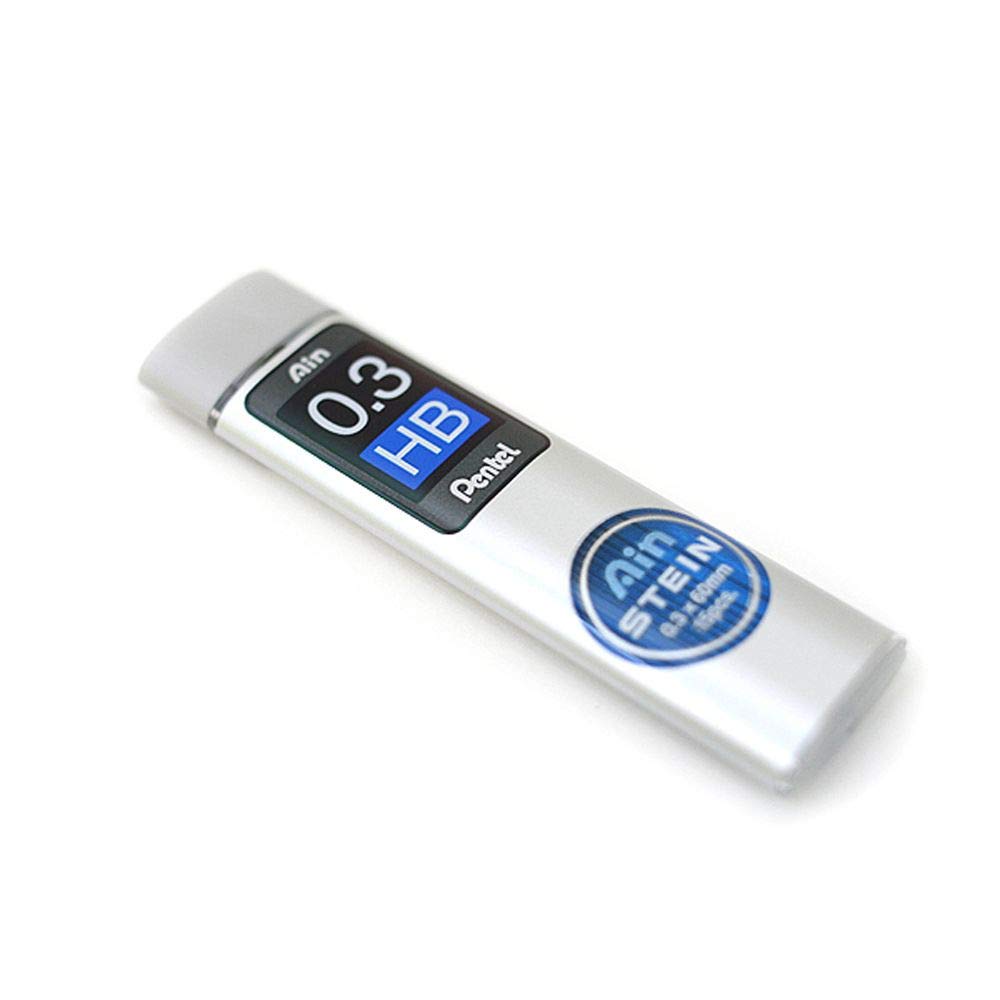 Pentel Ain Stein Pencil Leads 0.3Mm (B, HB, H, 2B)