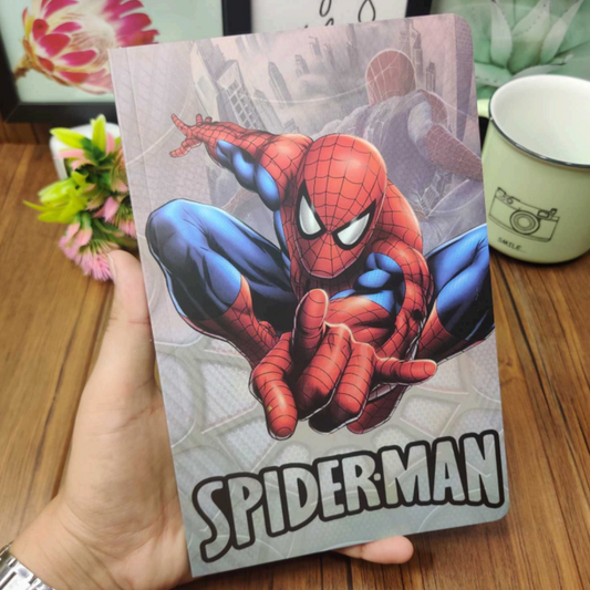 Spiderman Ruled Diary