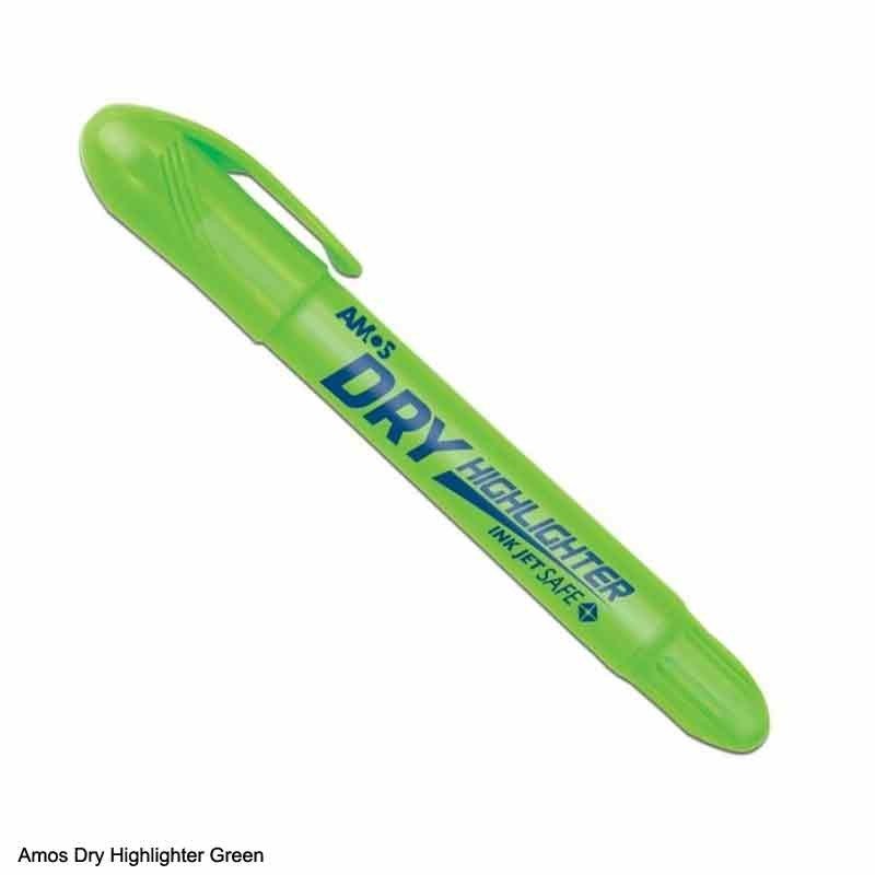 Amos DRY Highlighter Ink Jet Safe - Stationery Plug