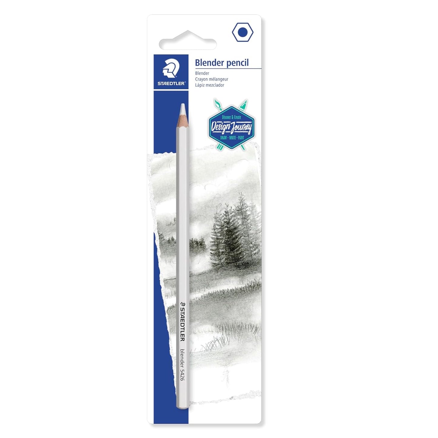 Staedtler Blender Pencil - White - Stationery Plug