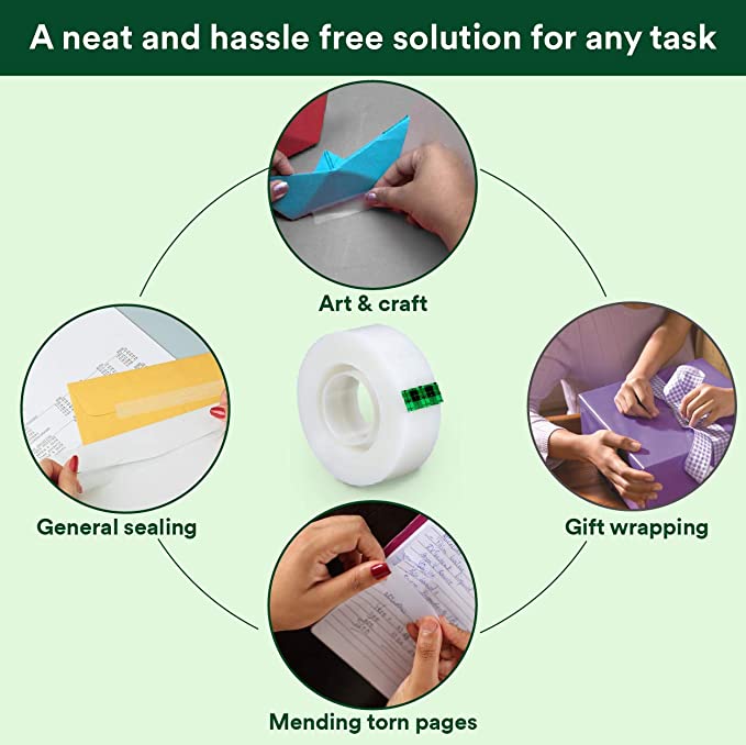 3M Scotch Magic Tape with Dispenser - Stationery Plug