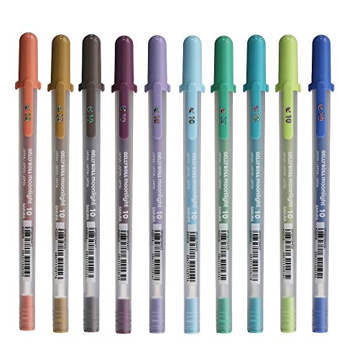 Sakura Gelly Roll Moonlight Pastel Pens | Set of 10