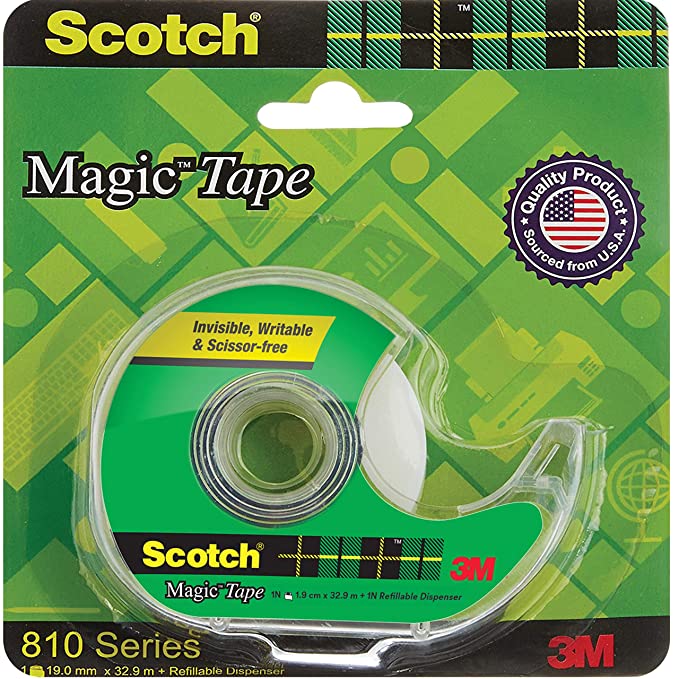 Save on 3M Scotch Magic Tape Matte Finish with Dispenser .75 X 650