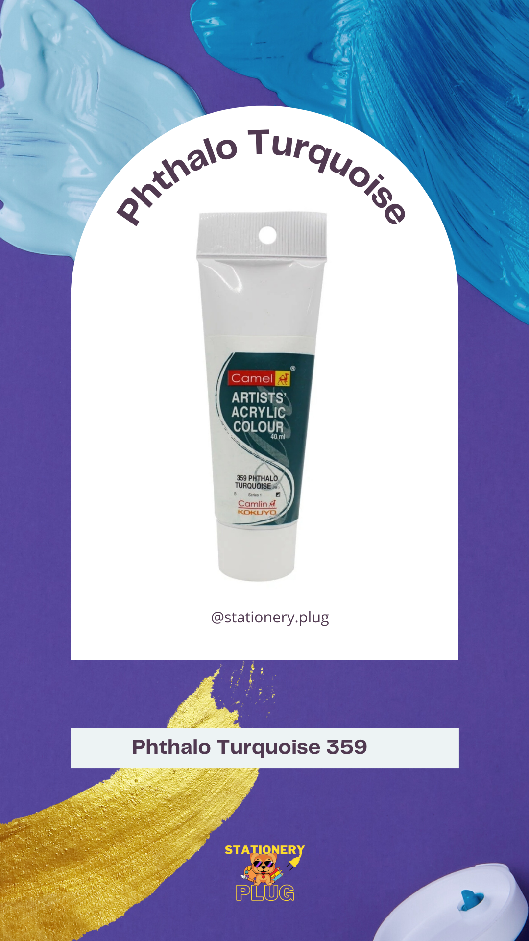 Camel Acrylic 40 ml Tubes (Open Stock)