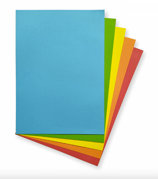 Anupam Basic Colour Loose Sheets | 160 GSM - Stationery Plug