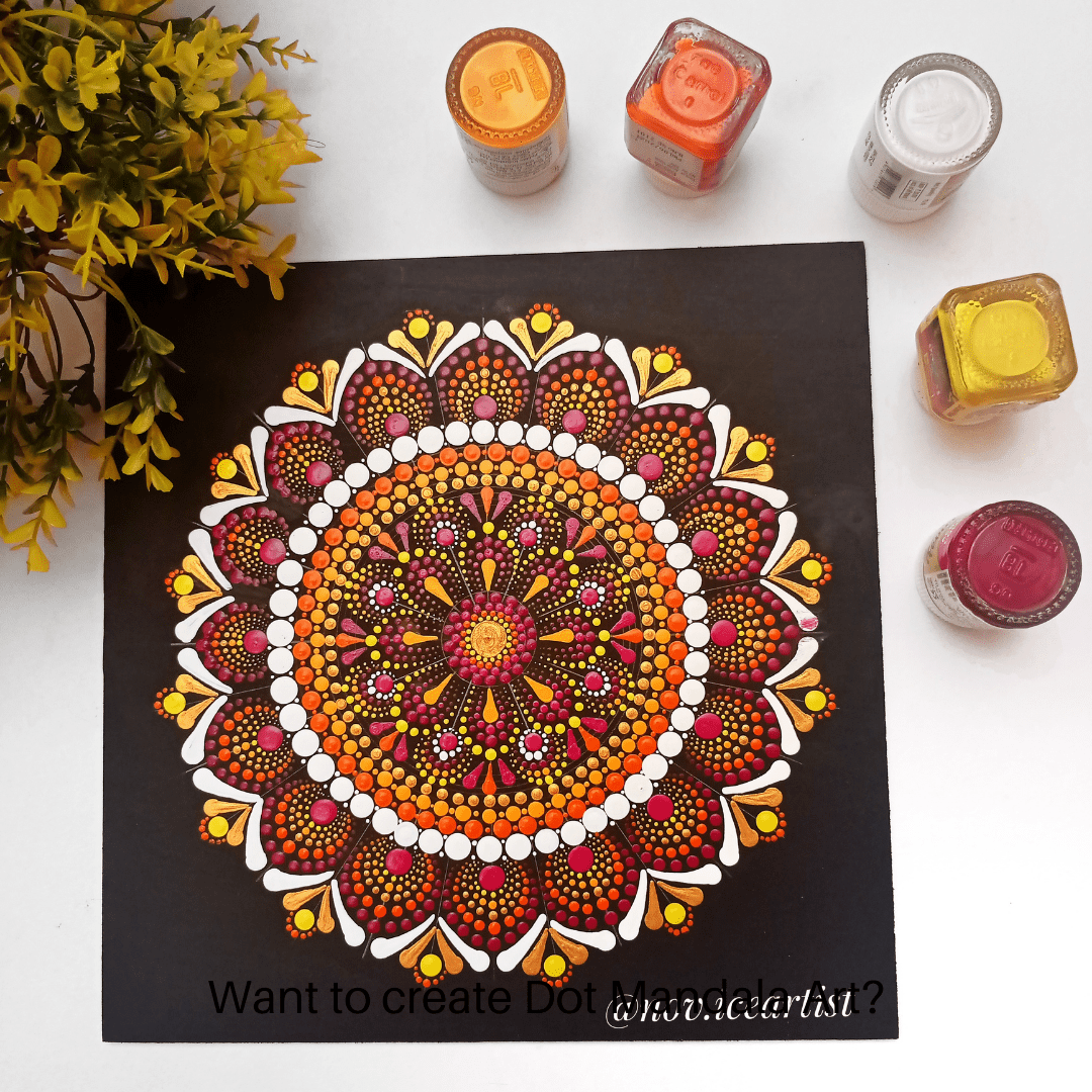 Mandala Dotting Embossing Tools Set of 5 - Stationery Plug