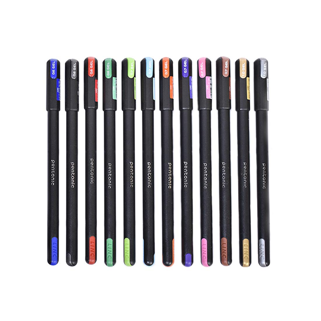 Pentonic Coloured Gel Pen Set - Stationery Plug