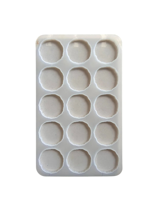 15 cavity Agate resin moulds 2 inch | DIY Coasters, Keychains, Pop-sockets