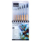 BRUSTRO Faux Squirrelo Mop Brush | Set of 8