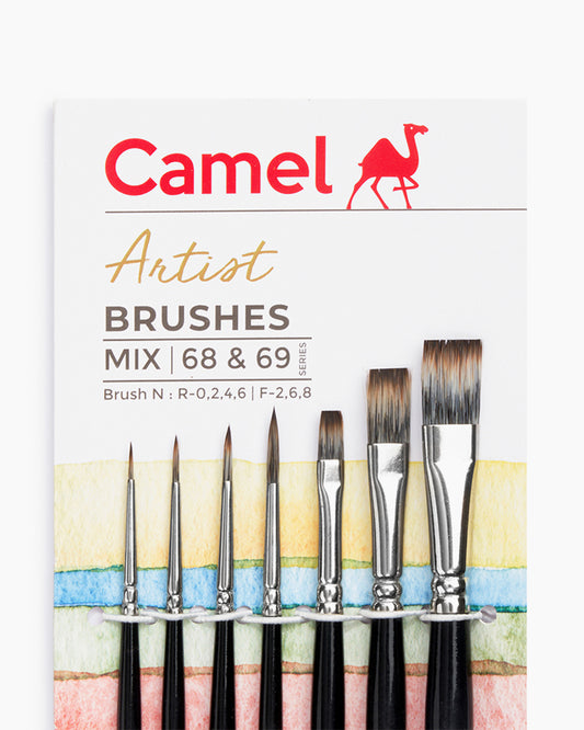 Camlin Artist Brushes 68 & 69 Series Set