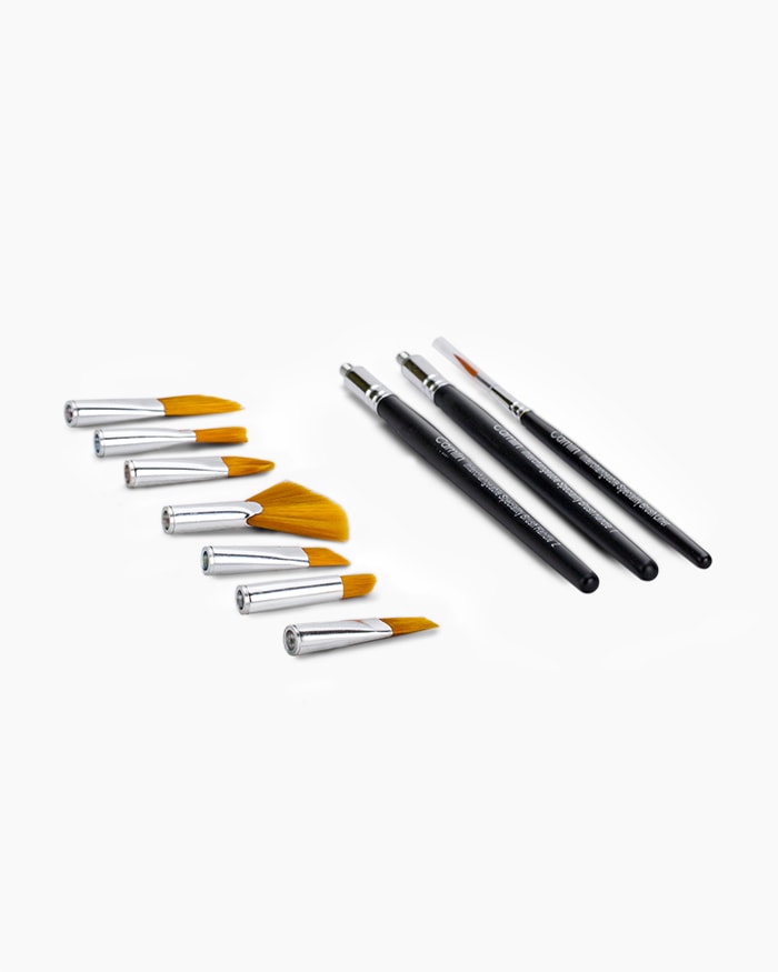Camlin Interchangeable Speciality Brushes – 8 Brushes