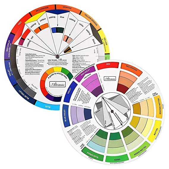 Creative Color Wheel, Paint Mixing Learning Guide