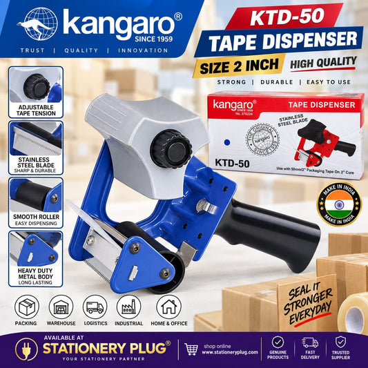 KANGARO   PACKIING TAPE DISPENSER  SIZE 2 INCH  [ ART NO - KDT-50  ]