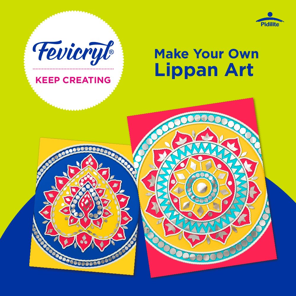 Fevicryl DIY Art of India Lippan Art Kit
