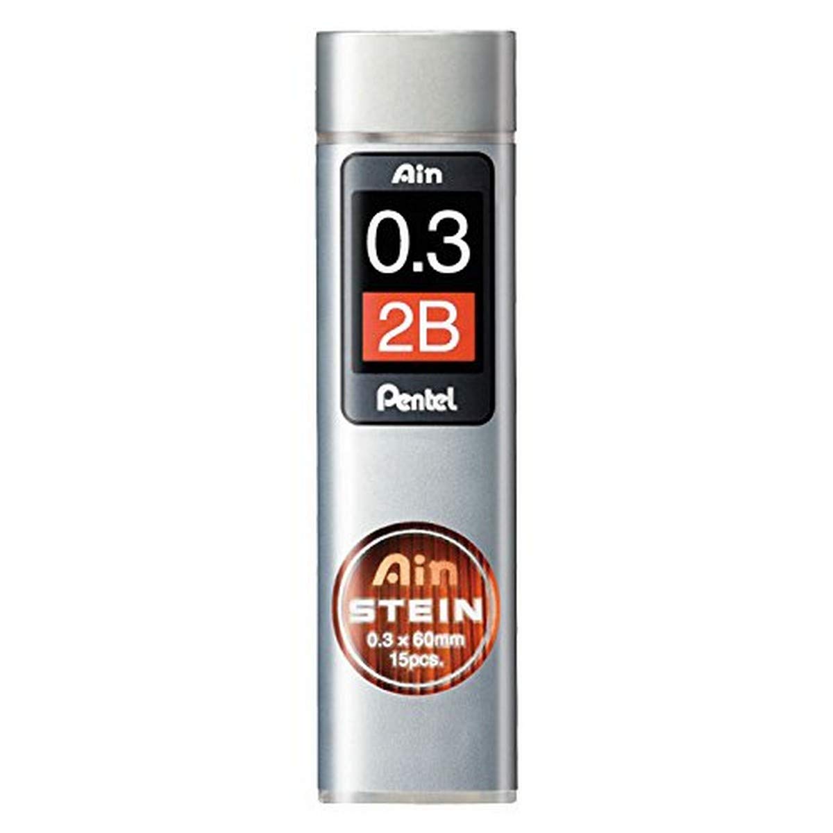 Pentel Ain Stein Mines 0.7 Mm HB - Lot De 2 Tubes