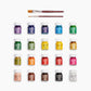Camel Premium Poster Colours | 20 shades
