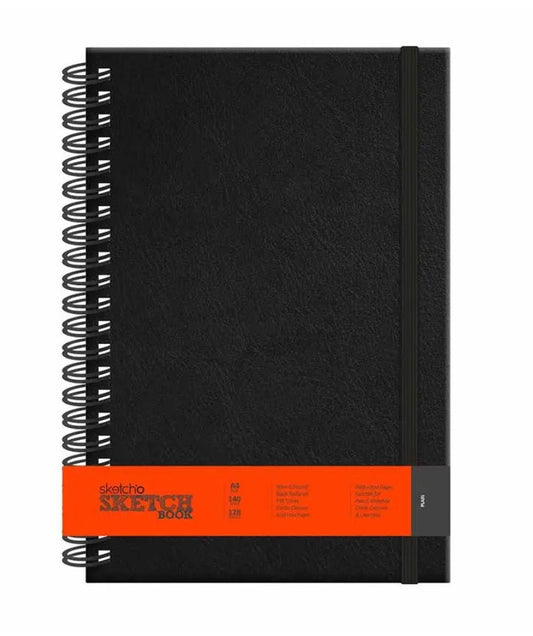 Anupam Sketcho Spiral Sketchbook 140 gsm A5 size - Stationery Plug