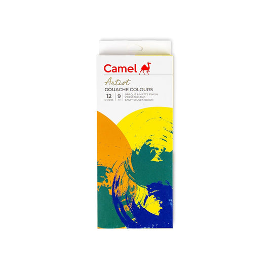 Camel Artist Gouache Colours Set of 12 - Stationery Plug