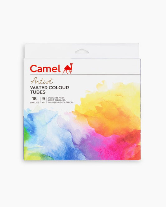 Camlin Kokuyo Artist Water Colour Tube Set of 18 - Stationery Plug