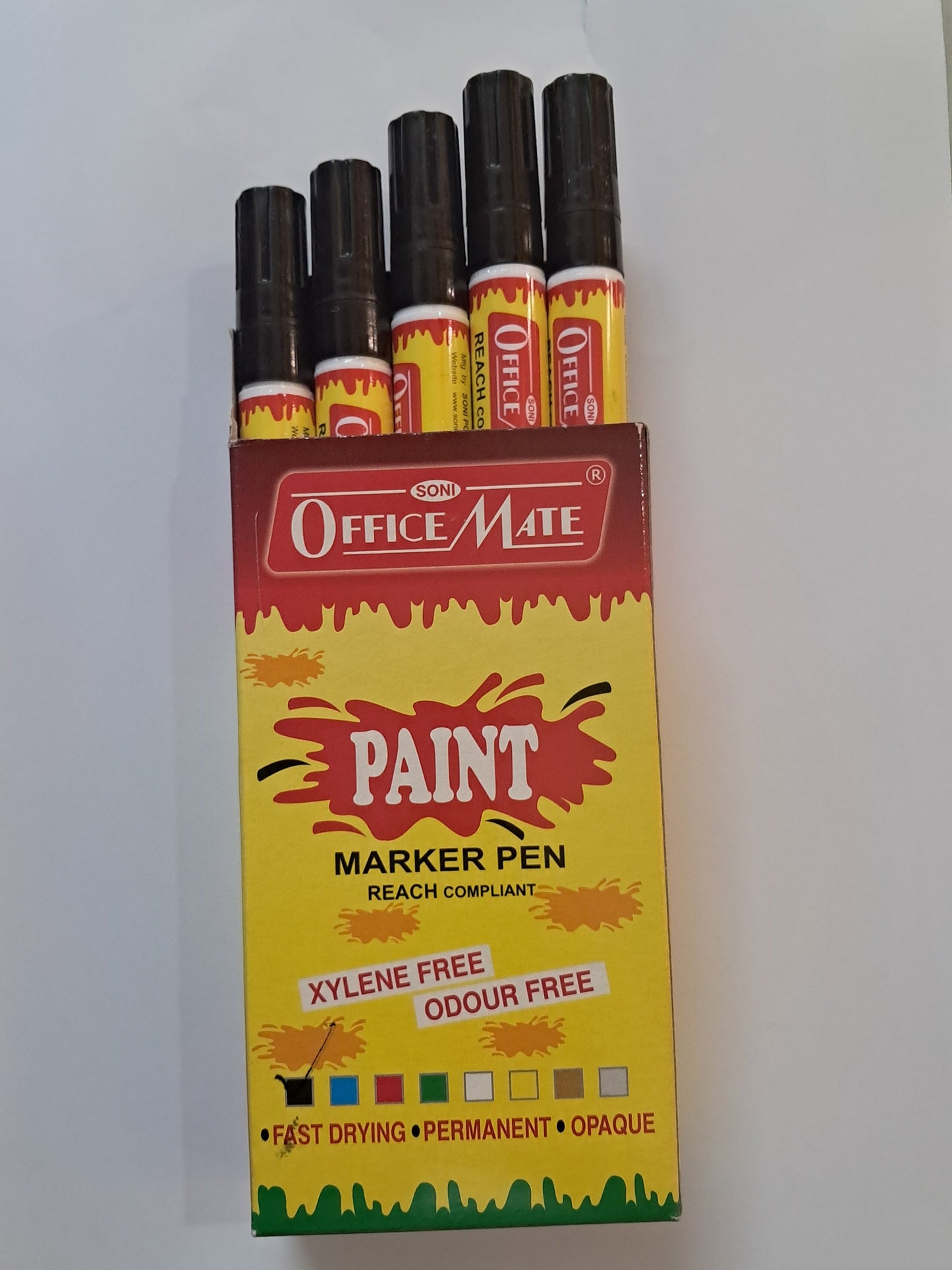 office Mate Paint Marker ( Black )