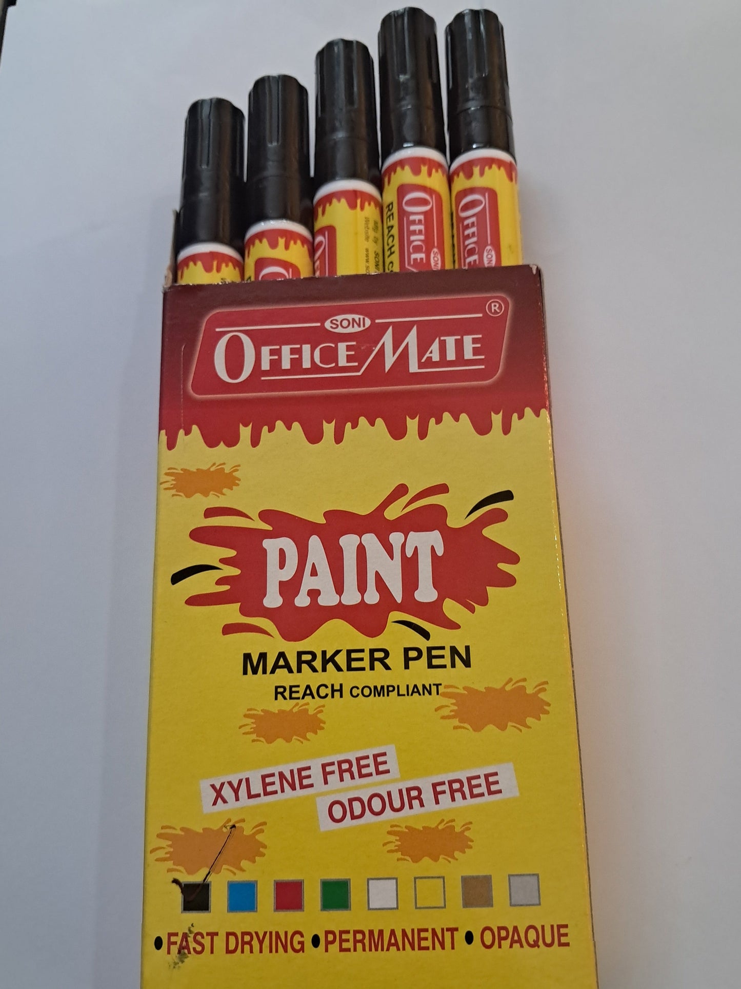 office Mate Paint Marker ( Black )