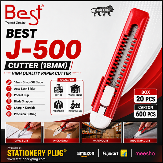 Best  J -500 18mm ( industrial  Cutter ) MRP-45 Per Pc