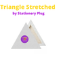 Triangle Stretched Canvas - Stationery Plug