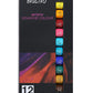 Brustro Artists' Gouache Colour Set of 12