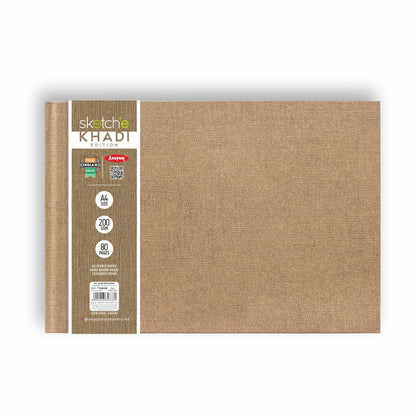 Anupam Sketch-E Khadi Edition Sketchbook | 200 GSM