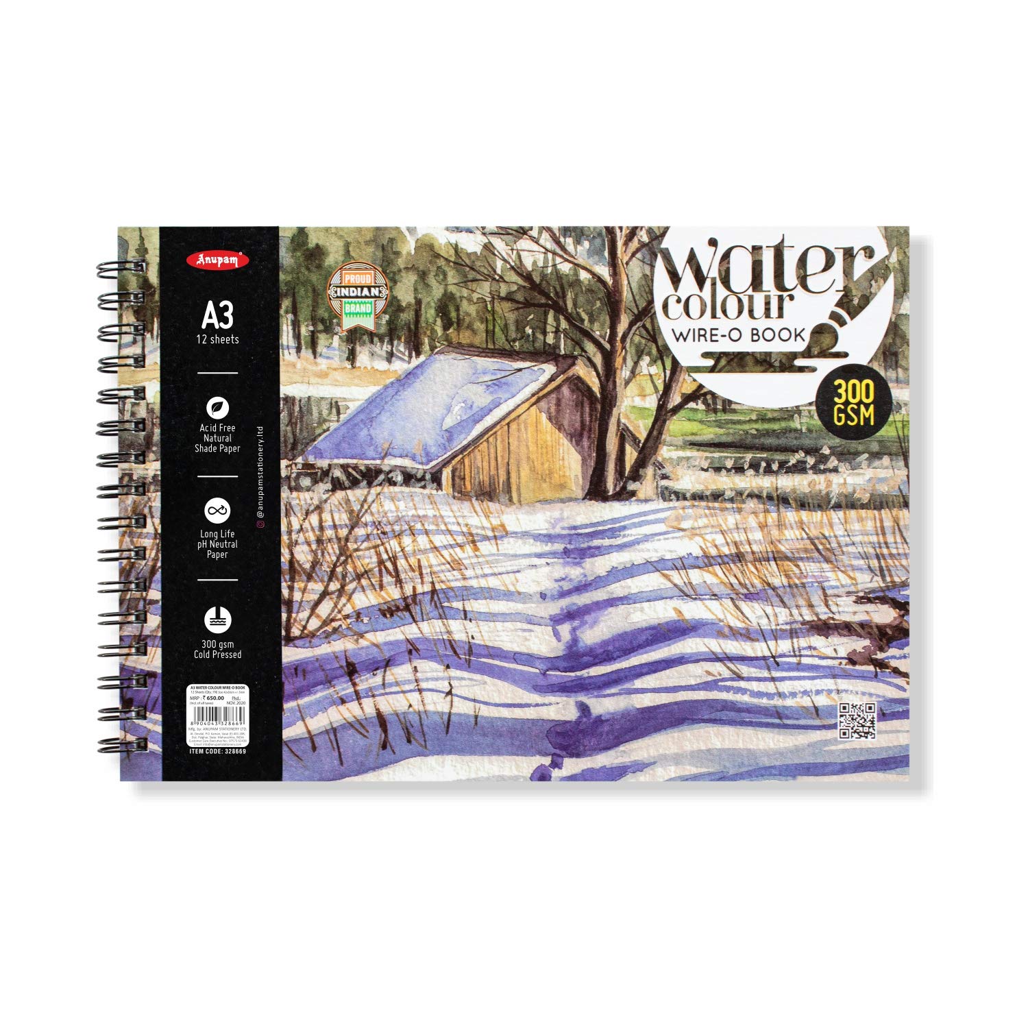 Anupam Watercolour Sketchbook