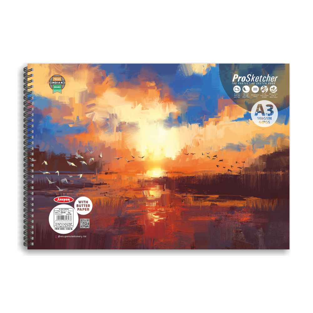 Anupam ProSketcher Sketchbook | 140GSM