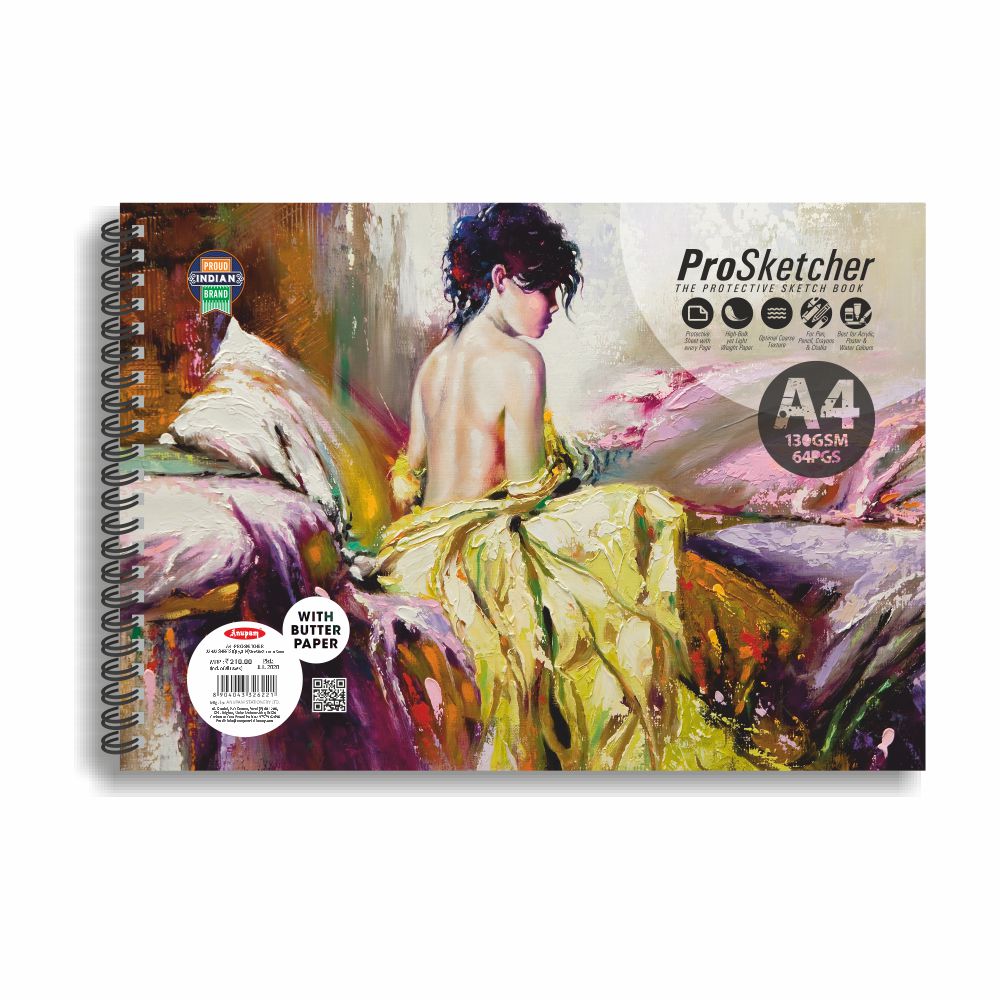 Anupam ProSketcher Sketchbook | 140GSM