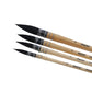 Brustro Artists Natural Hair MOP Brush Set of 4