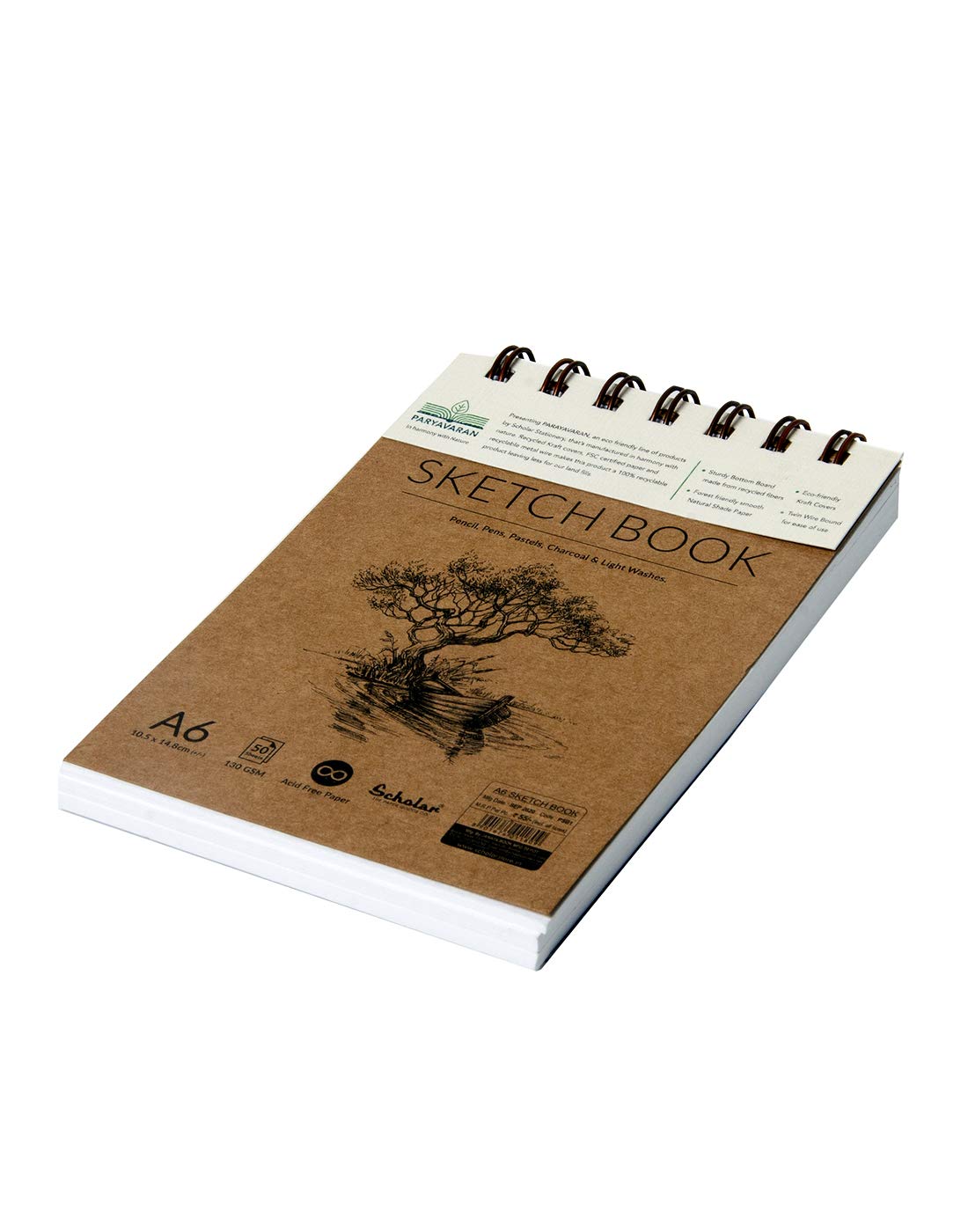 Scholar Paryavaran Sketch Book 150 GSM
