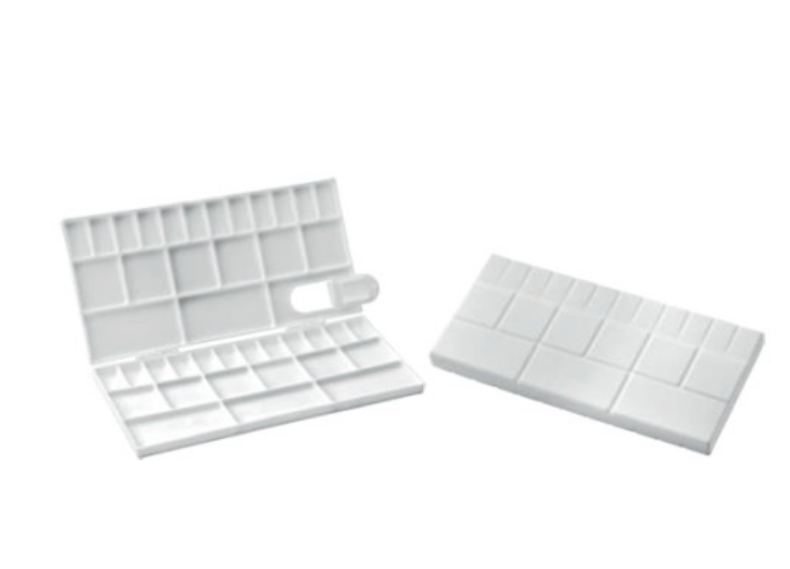 Color Table Boxes Foldable Colour Mixing Palette Box Big – Stationery Plug