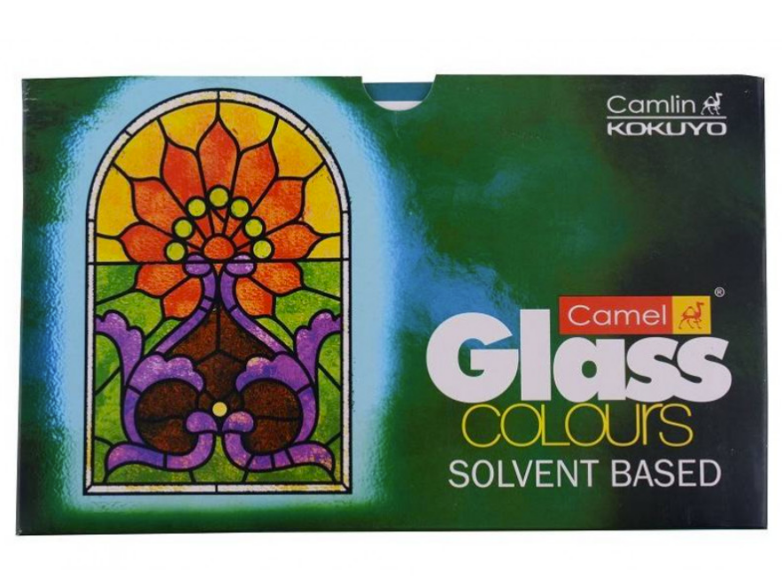 Camlin Glass Colours Solvent Based Stationery Plug