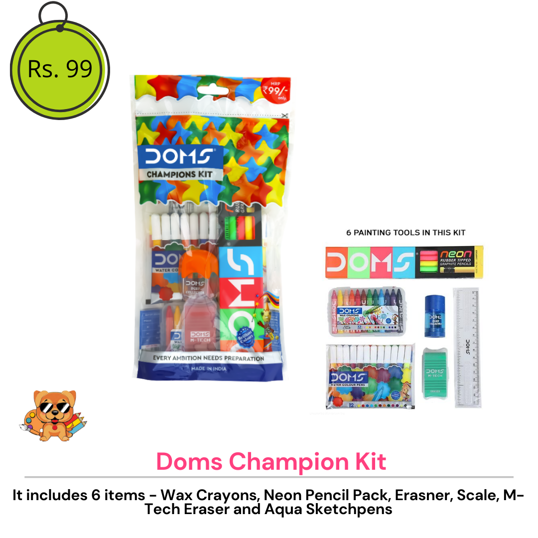 Doms Champion Kit – Stationery Plug