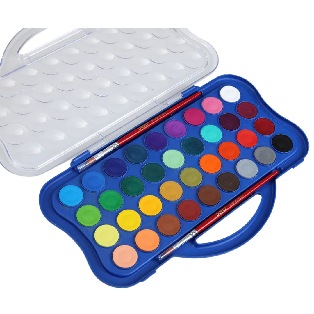 Doms Watercolour Cakes 36 shades - 30 mm