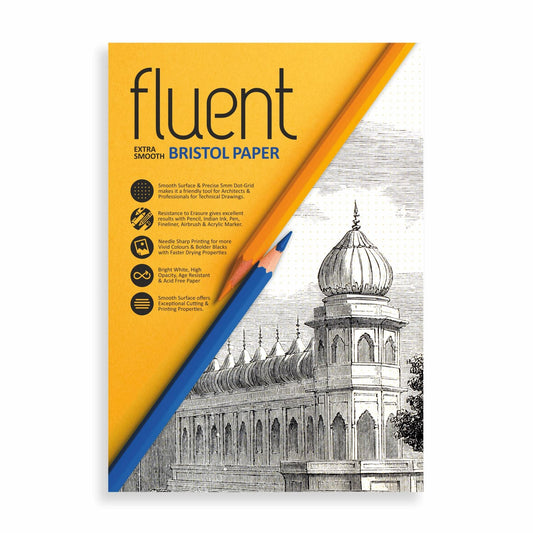 Anupam Bristol Fluent Extra Smooth Book - Stationery Plug