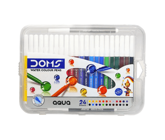 Doms Aqua Sketchpens Set of 24 - Stationery Plug